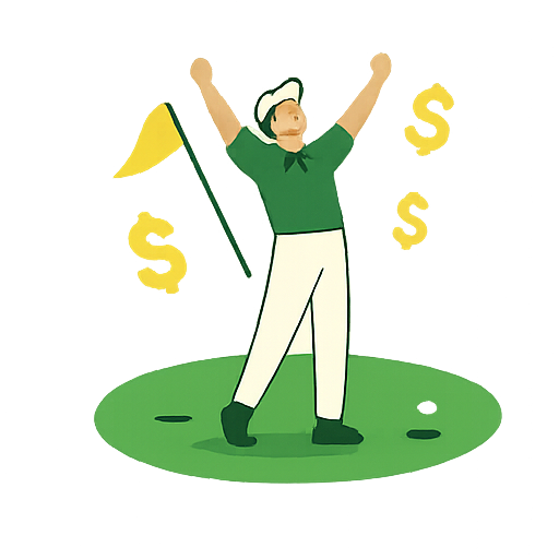 Prize money illustration